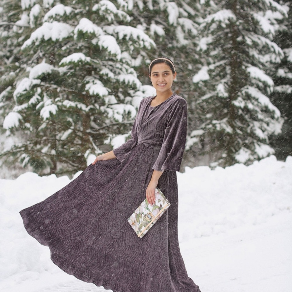 Dainty Jewells purple Dress!